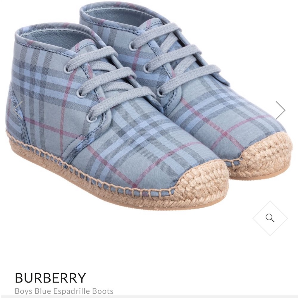 New Toddler Burberry shoes